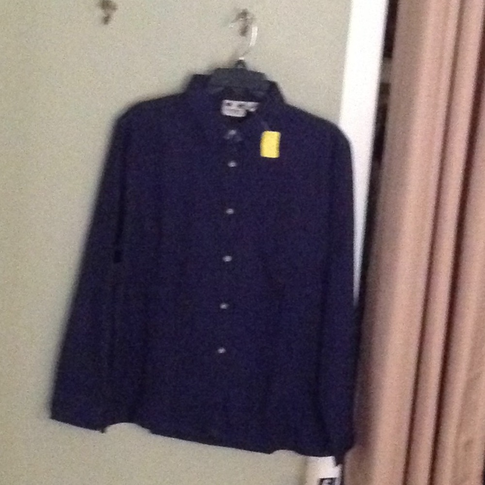 Navy blouse